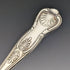 British Vintage Silver Plated Soup Spoons Set of 6 in Osborne Paper Box